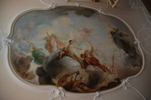 18th C style ceiling painting