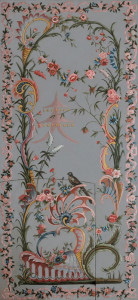 Chinoiserie style decorative wall painting
