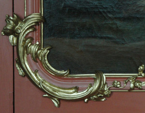 Decorative Floral picture Frames in an 18th Century style