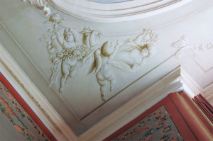 Corner grisaille adapted from grisailles by jacob de Wit - Spring