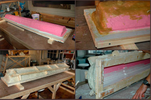 Fabrication of a Mould of a 17th C Italian column